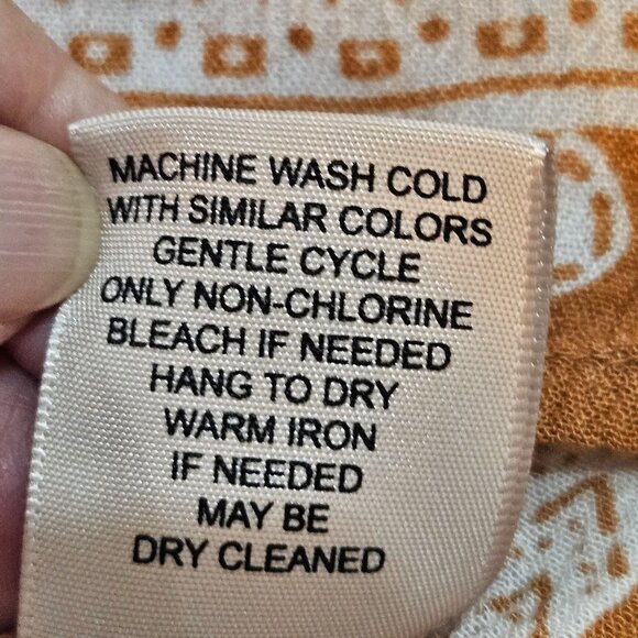 Philosophy Republic Maxi Skirt Large Boho Festival Gauzy  Tan Tie Waist - Picture 7 of 9